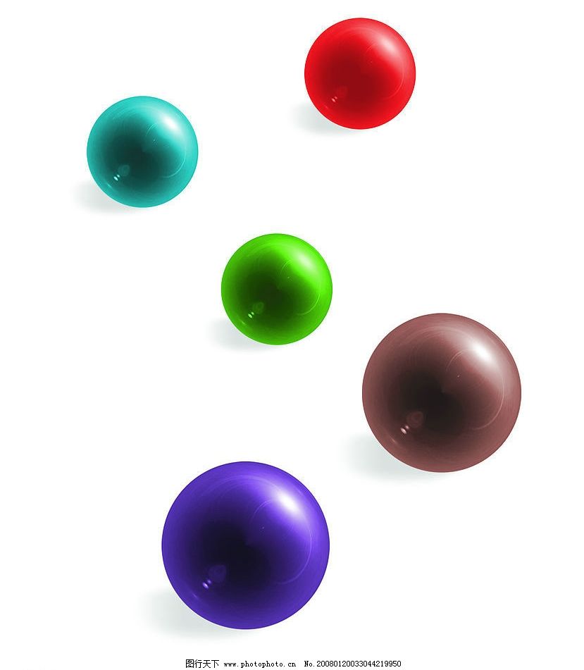 五彩斑斓的球图片,色彩 圆 源文件库-图行天下