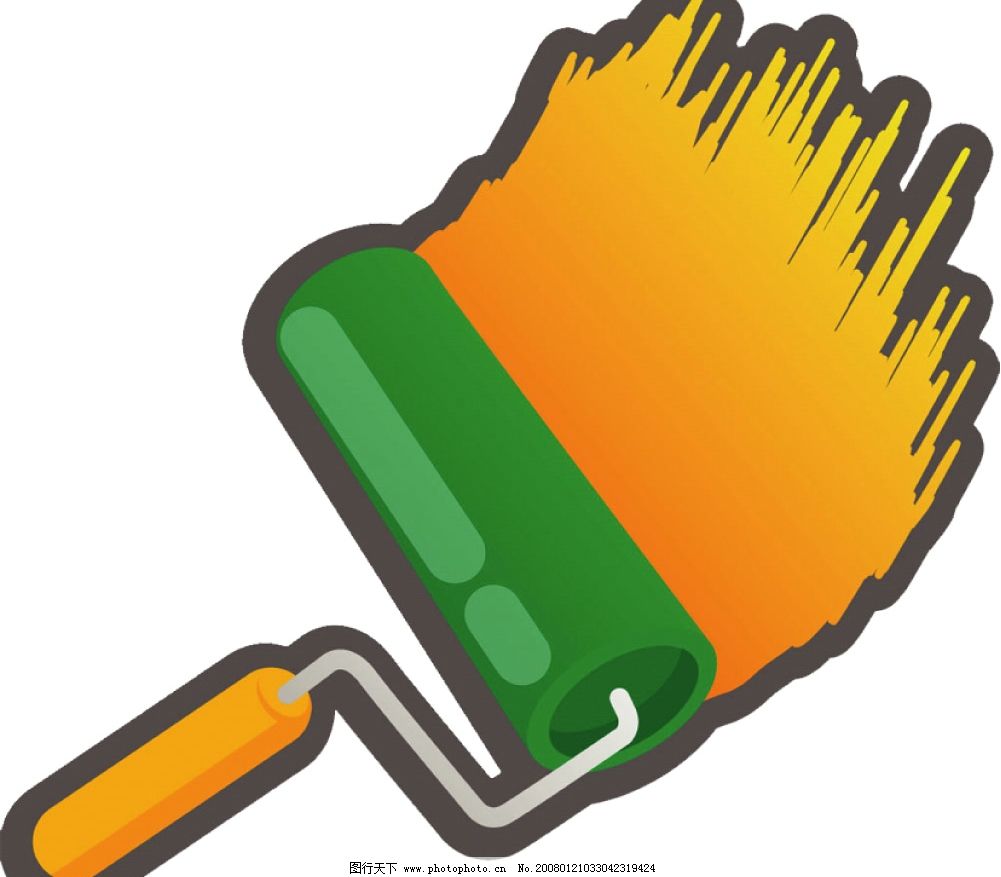 手工制作小刷子