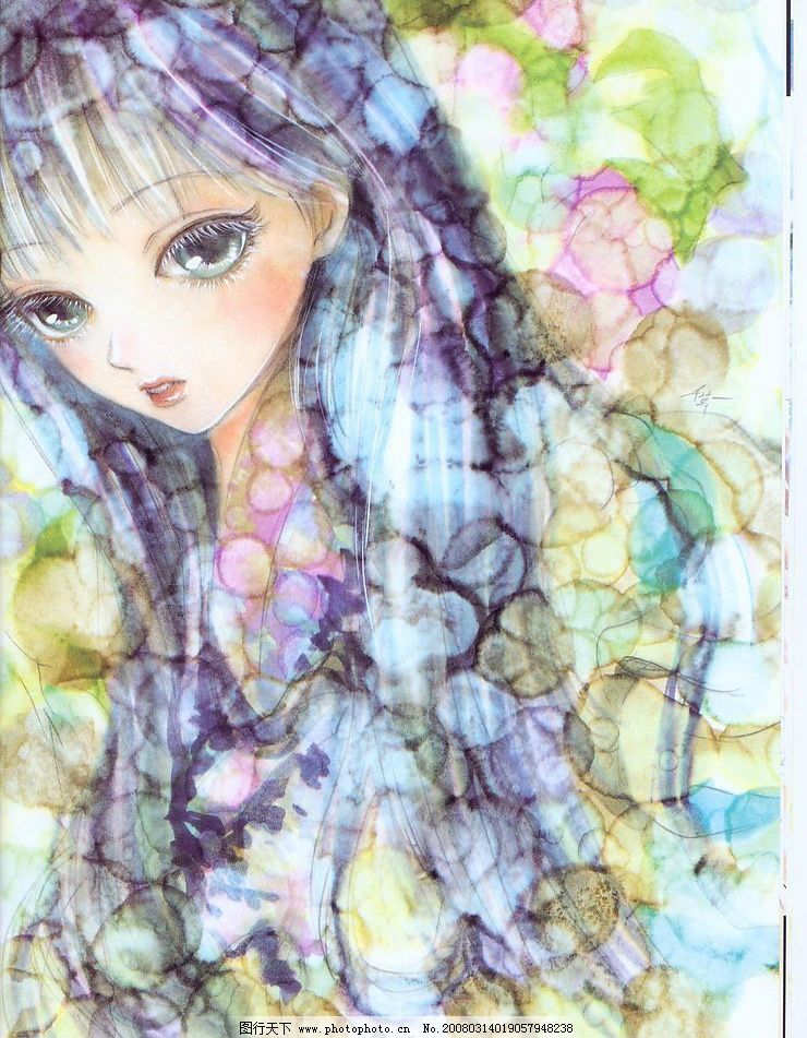 梦见人形图片,漫画 插画 手绘 唯美 文化艺术 绘